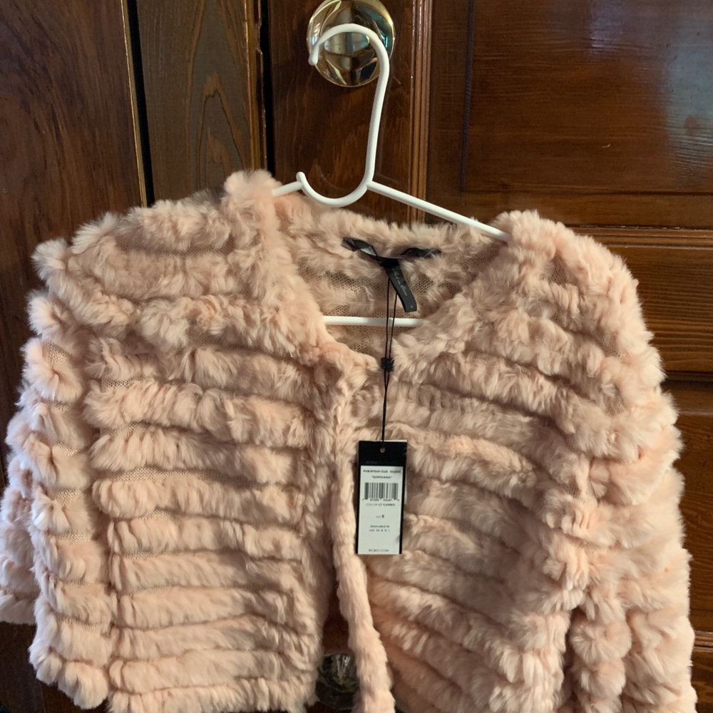 BCBG MAXAZRIA SOPHIANA CROPPED JACKET